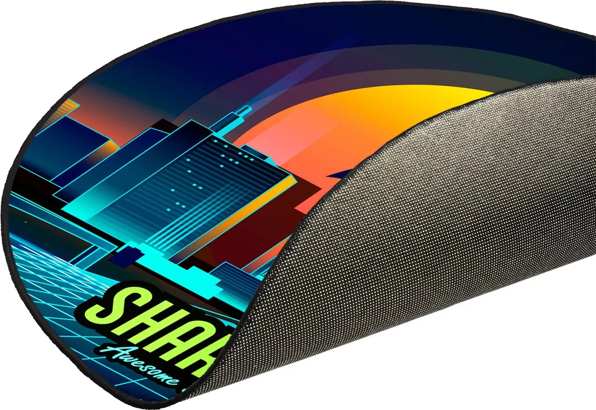 Sharkoon SKILLER SFM11 Gamingmat - Ø120cm - Retro