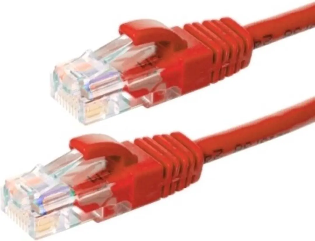Danicom DC-65-005 CAT6 UTP netwerkkabel - 0,50m - Rood - afbeelding 3 van 3