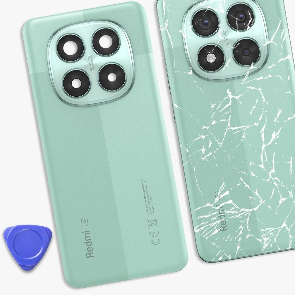 Xiaomi Batterijklep Redmi Note 14 Pro 5G Groen