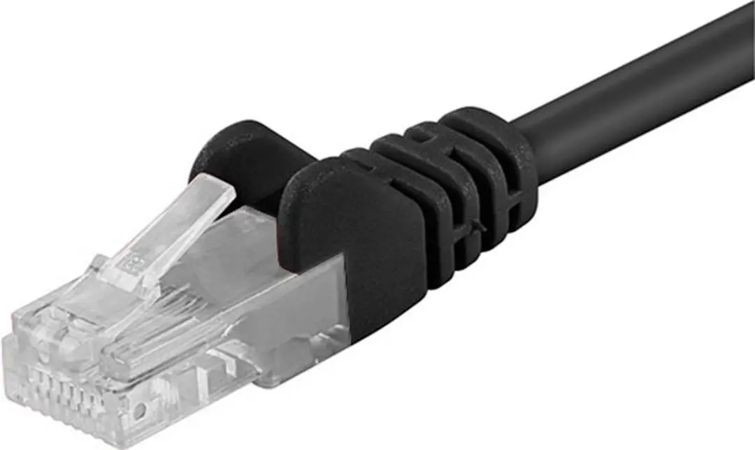 Danicom DC-C50-002 CAT5e UTP patchkabel 0,25m - Zwart - afbeelding 4 van 5