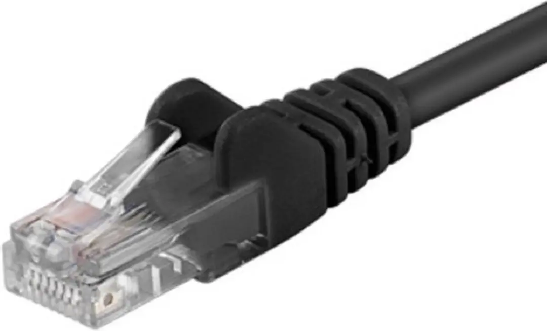 Danicom DC-C50-005 CAT5e UTP Netwerkkabel 0,50m - Zwart - afbeelding 4 van 4