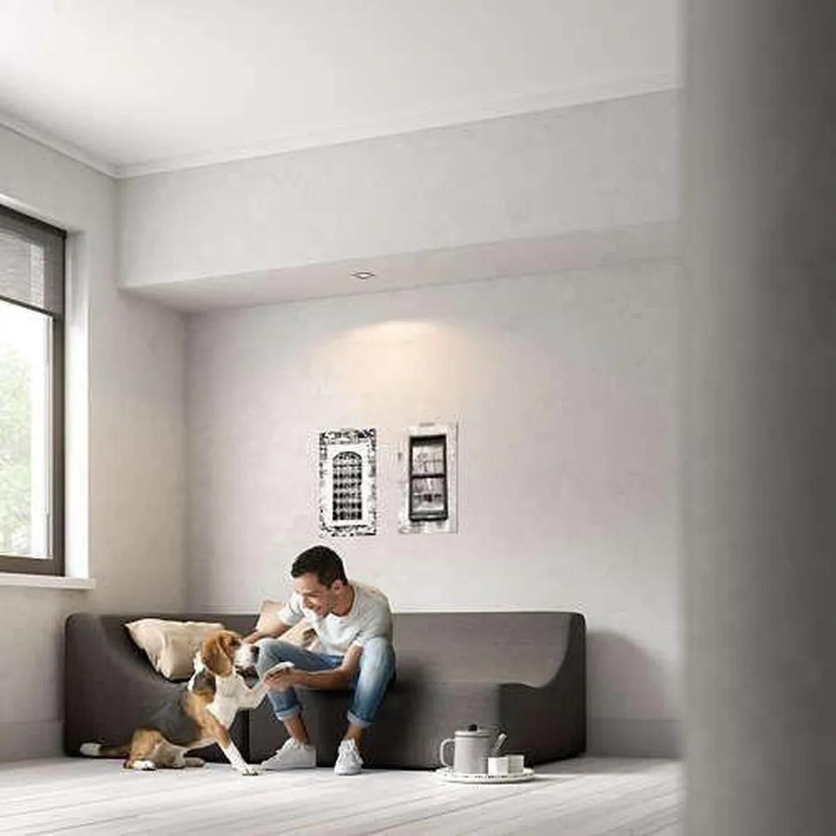 Philips Donegal Inbouwspot 1-lichts - 9cm - Mat chroom