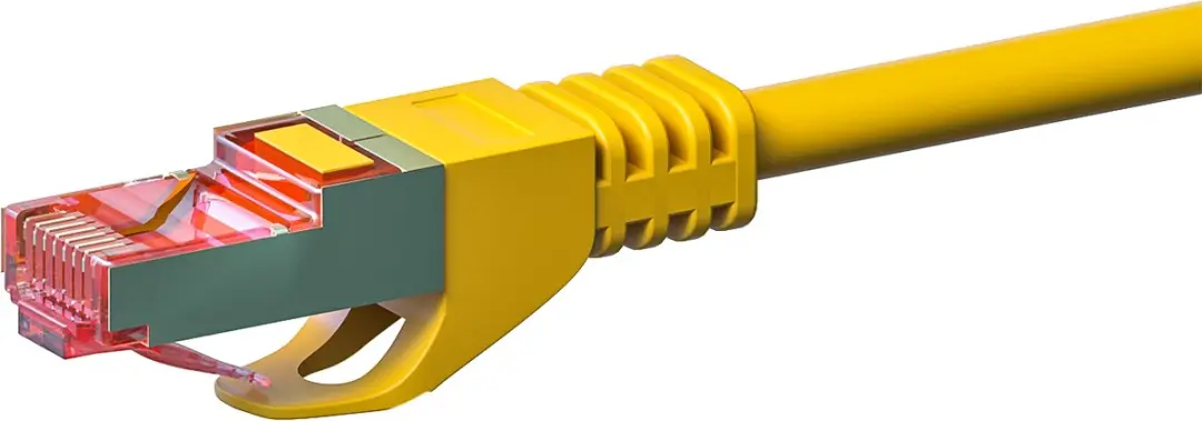 Danicom DC-S67-500 CAT6 S/FTP Netwerkkabel 50m - Geel - afbeelding 3 van 3