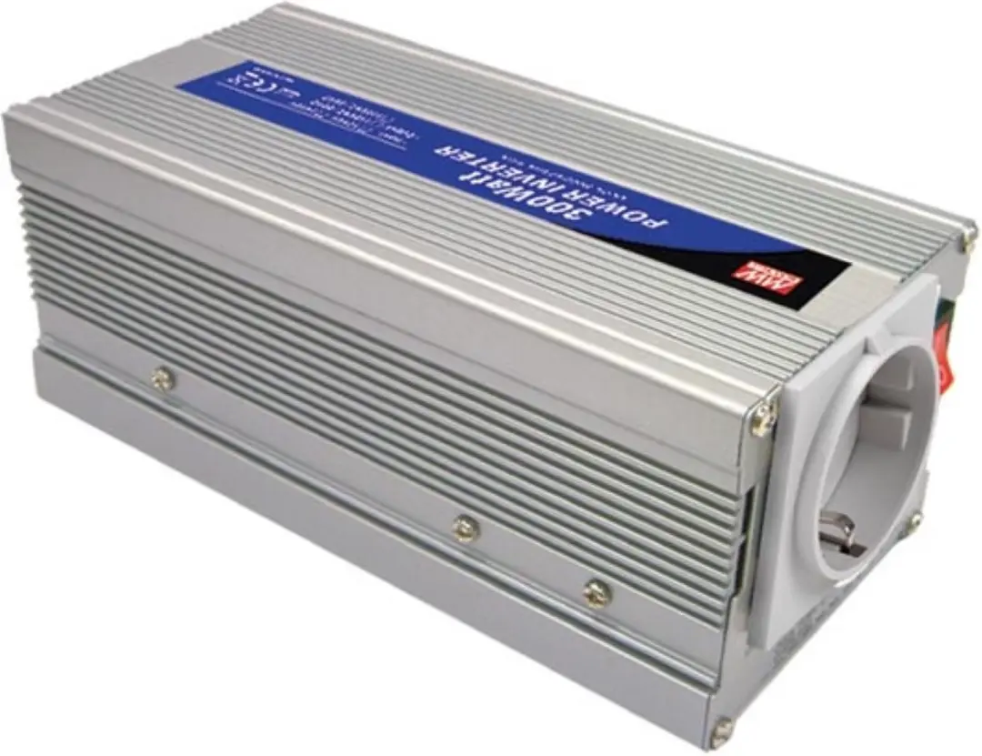 Mean Well A301-300-F3 DC-AC Omvormer 300W