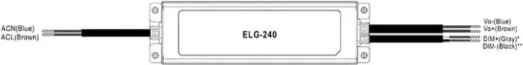 Mean Well ELG-240-24B-3Y LED Driver