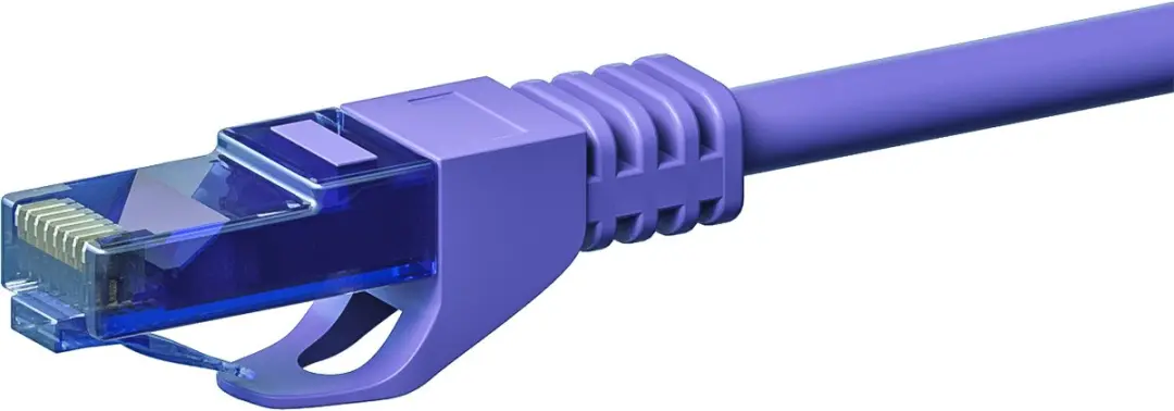 Danicom DC-U6A8-075 CAT6a UTP Patchkabel 7,5m - Paars - afbeelding 2 van 3