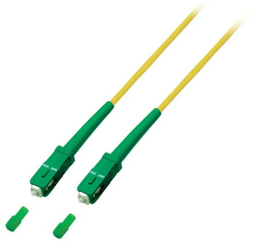 Danicom OS2 simplex glasvezel kabel SC/APC-SC/APC 10m