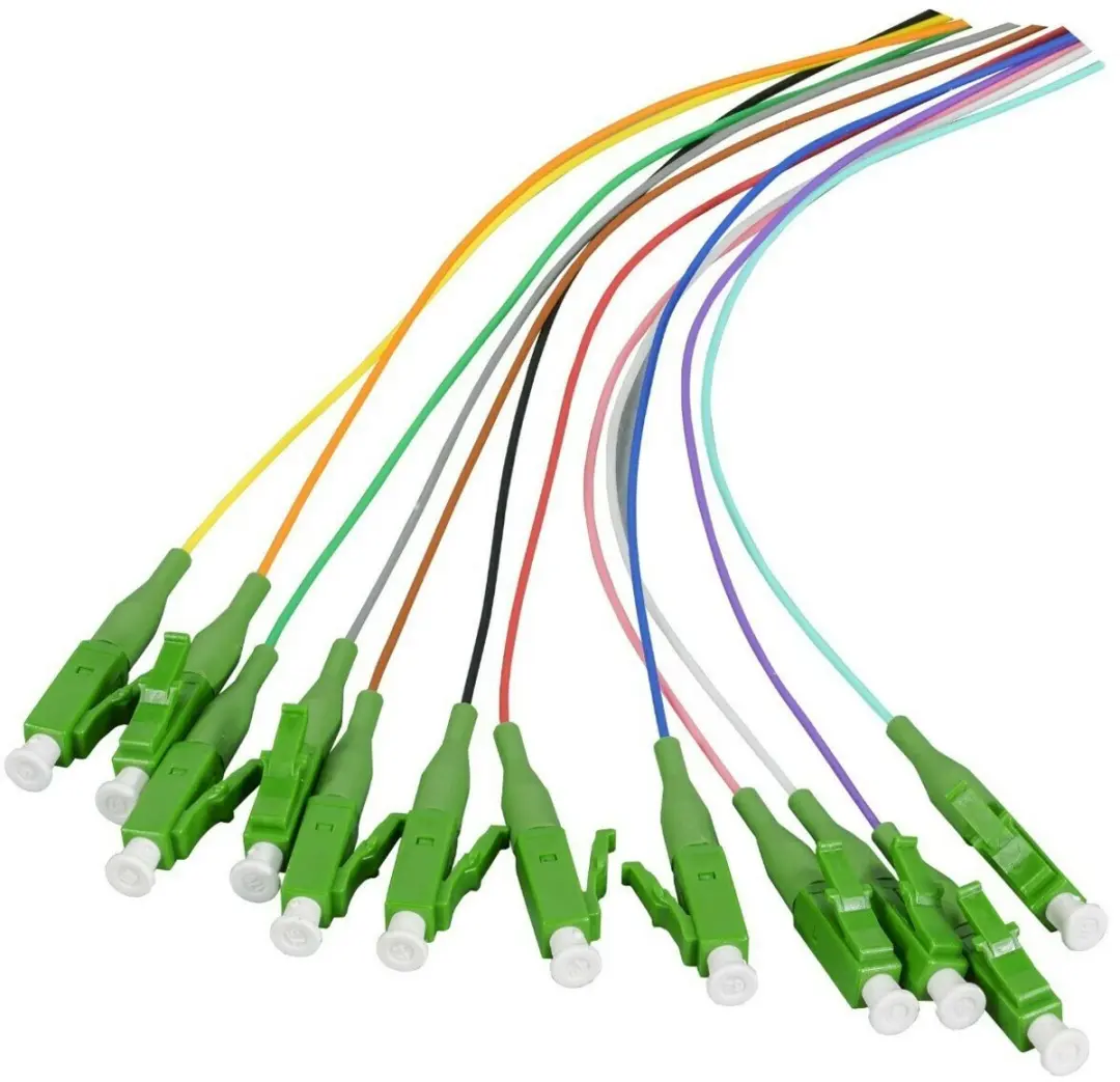 Danicom OS2 glasvezel pigtail gekleurde set LC-APC