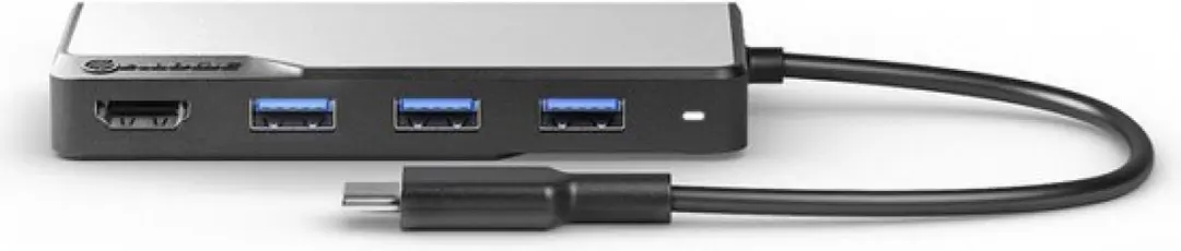 Alogic Fusion Core UCFUHDV2-SGR Docking Station - Grijs - afbeelding 5 van 5