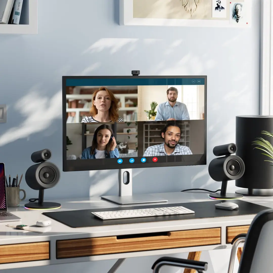 Alogic Clarity Max Pro 32C4KPDW Monitor - 4K - 65W USB-C - afbeelding 3 van 6