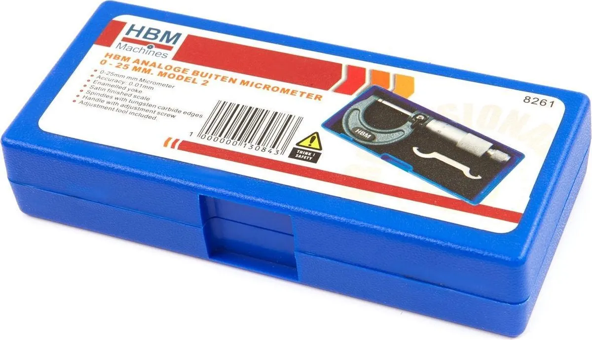HBM Analoge Buiten Micrometer 50-75mm Model 2