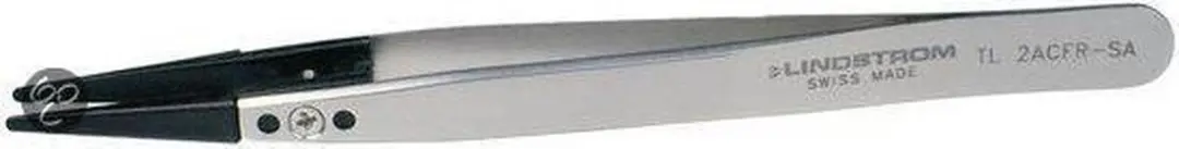 Lindström TL 2ACFR-SA Pincet ESD Plat-rond 130mm - afbeelding 2 van 2