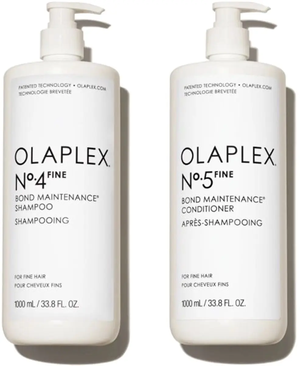 Olaplex No.4 Fine Bond Maintenance Shampoo 1000ml + Conditioner 1000ml