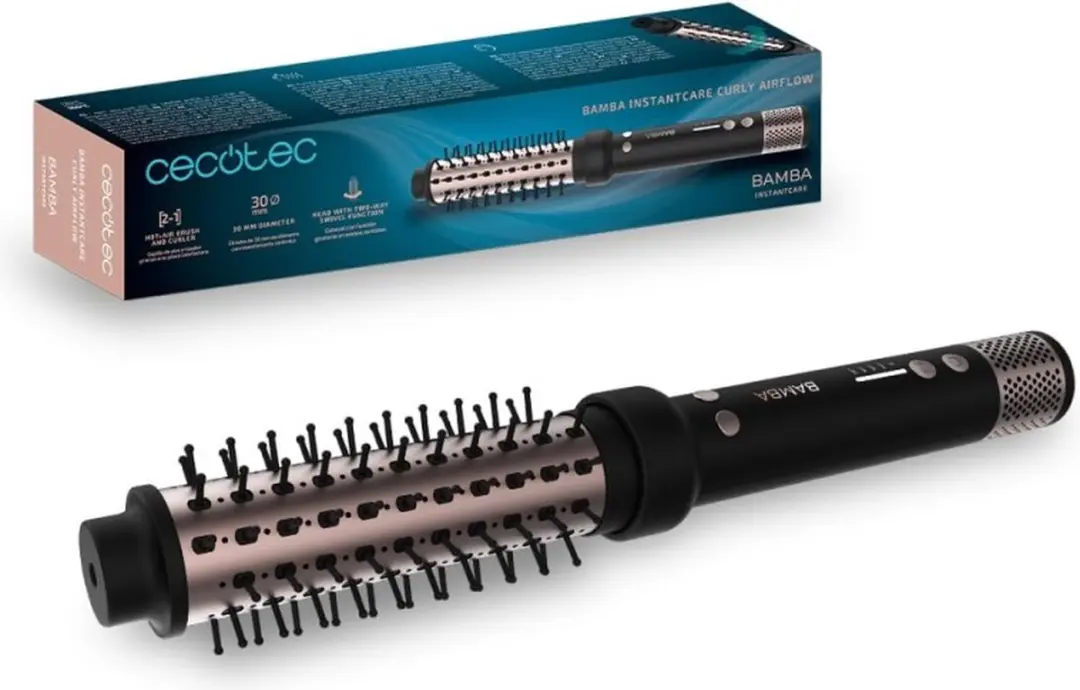 Cecotec Bamba InstantCare Curly AirFlow Steilborstel