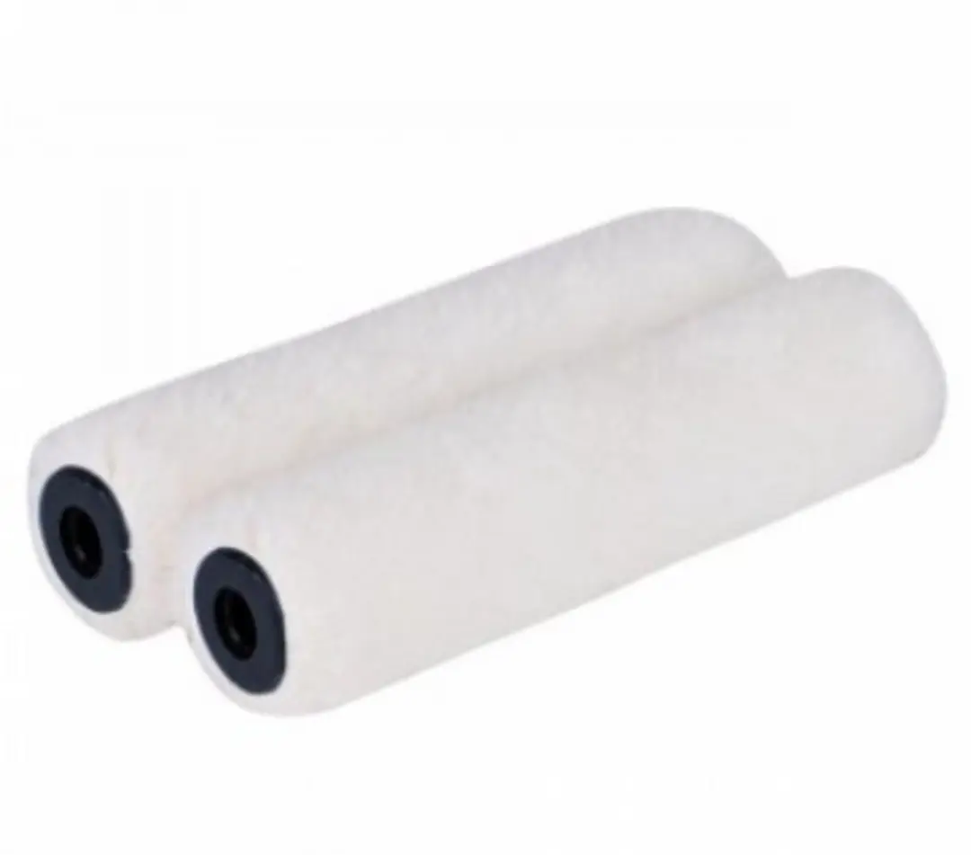 Copenhagen Pro vilt aflakroller 5 mm - 10 cm - Wit (2 stuks) - afbeelding 4 van 4