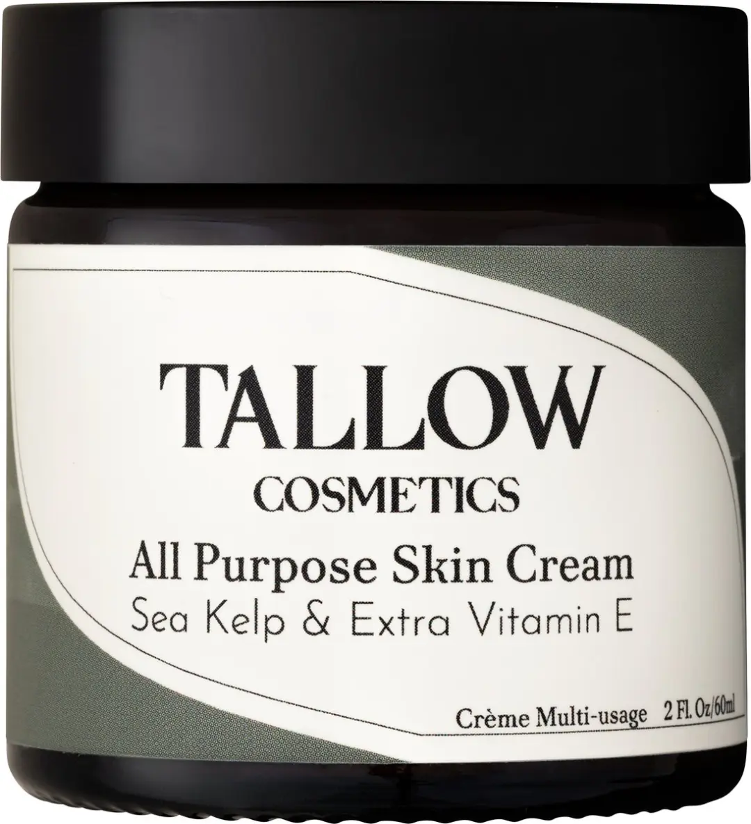 Tallow Cosmetics All Purpose Skin Cream Sea Kelp & Vitamin E