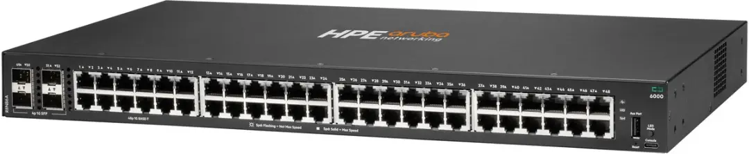 Hewlett Packard Enterprise Aruba 6000 R8N86A Switch - afbeelding 3 van 4
