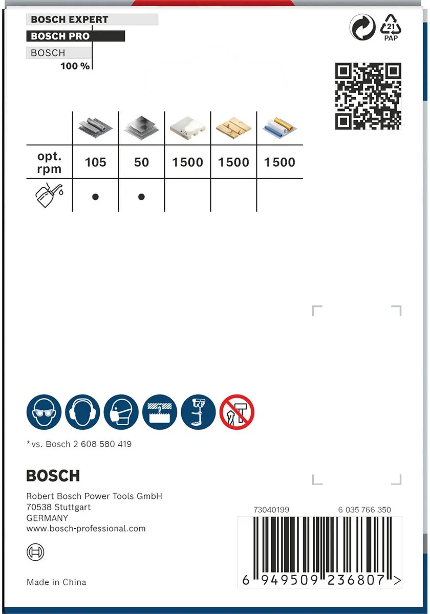 Bosch Professional PRO Multimateriaal Gatenzaag 83mm - 26089