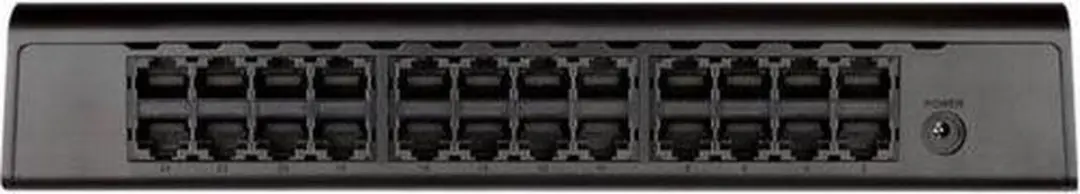 D-Link GO-SW-24G Netwerkswitch - 24 Poorten - Zwart - afbeelding 6 van 6