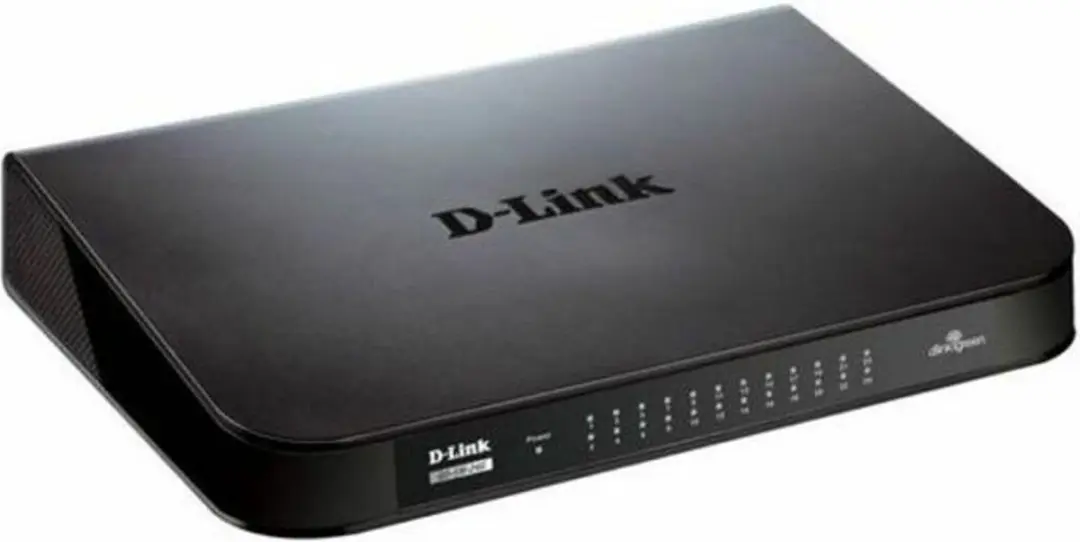 D-Link GO-SW-24G Netwerkswitch - 24 Poorten - Zwart - afbeelding 2 van 6