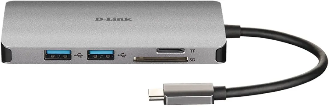 D-Link DUB-M810 USB-C Dockingstation - Zilver - afbeelding 3 van 6