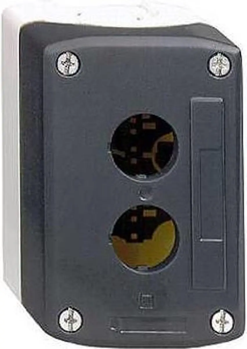 Schneider Electric XALD04 Lege Behuizing 4 Inbouwplaatsen