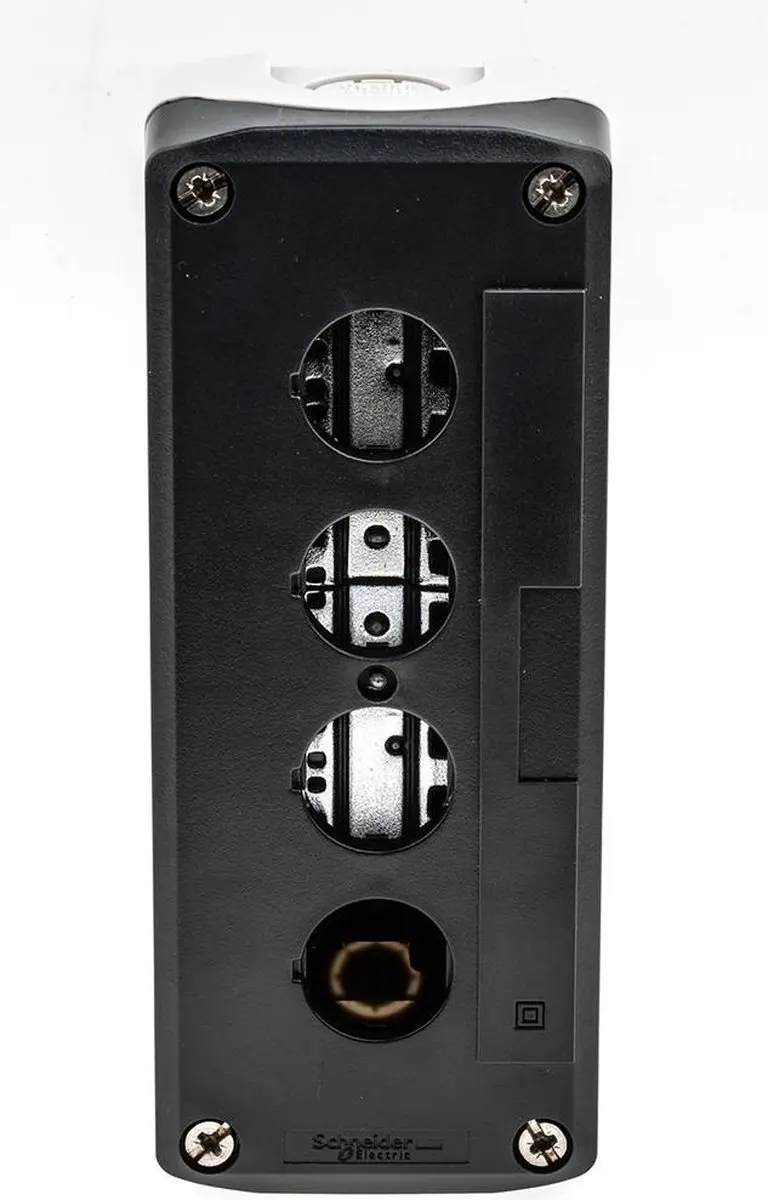 Schneider Electric XALD04 Lege Behuizing 4 Inbouwplaatsen - afbeelding 5 van 6