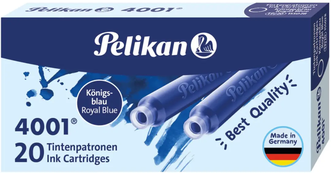 Pelikan 4001 vulpencartridge 155028