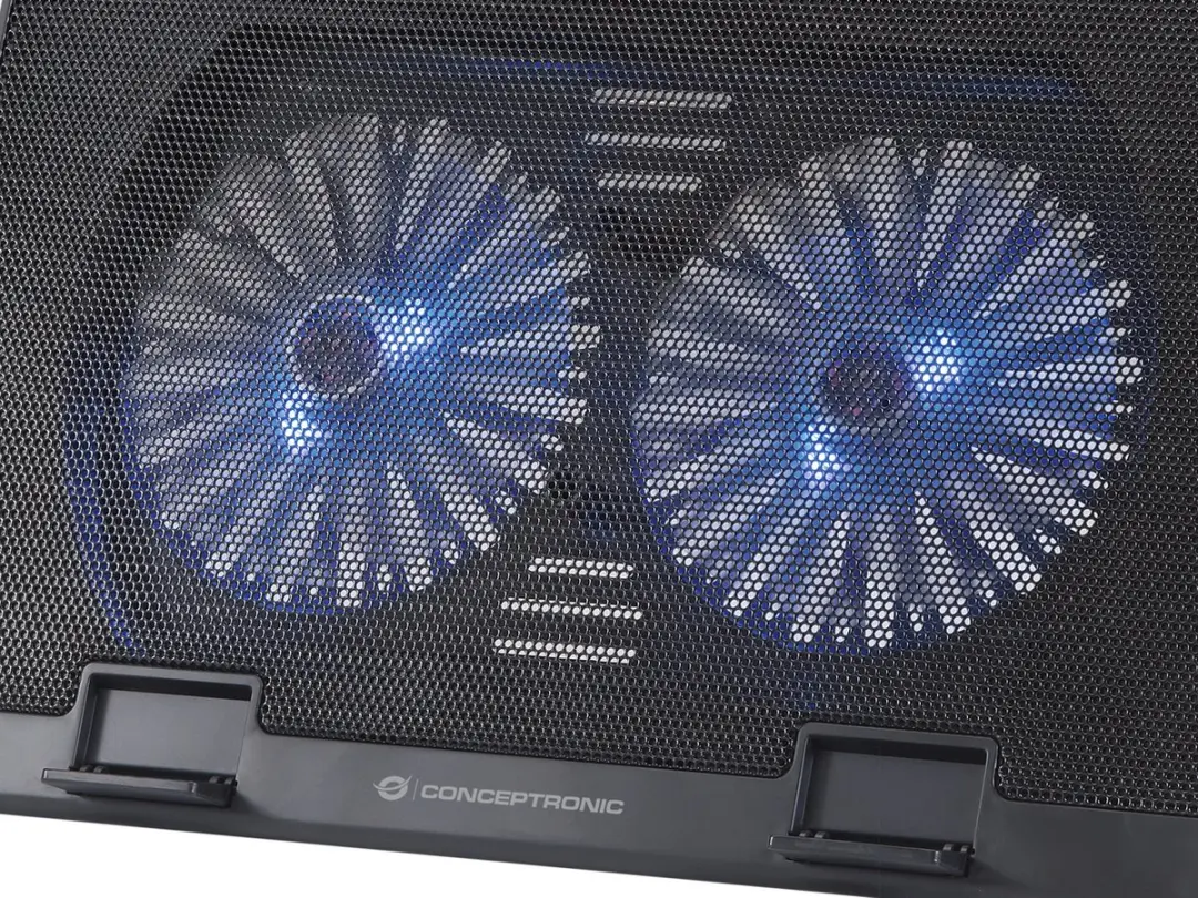 Conceptronic THANA02B Cooling-pad voor laptop - Zwart - afbeelding 2 van 6