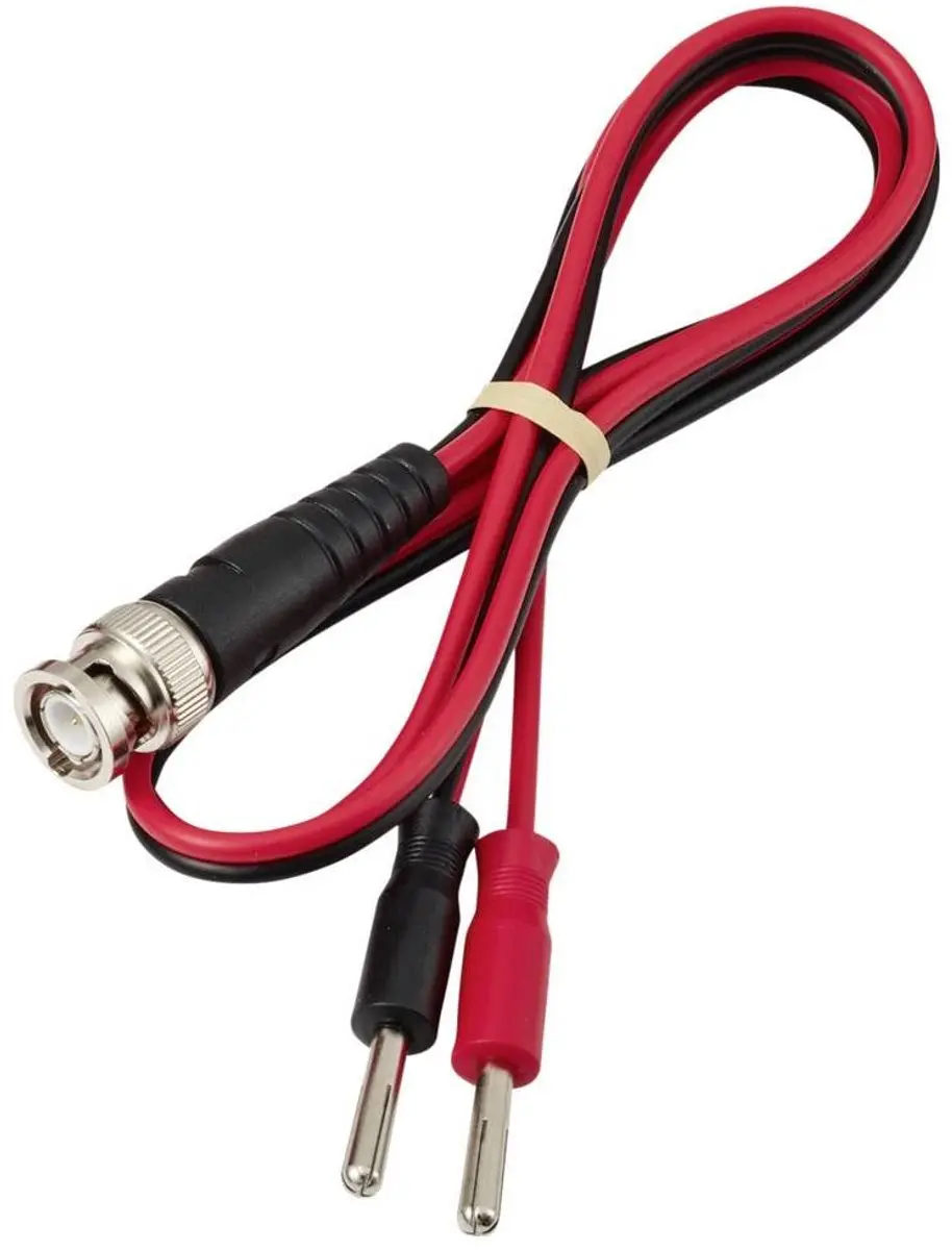 Voltcraft BNC-meetsnoer 0.80m - Zwart/Rood - afbeelding 2 van 6