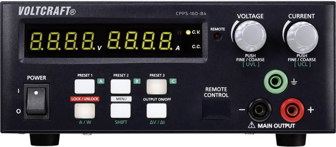 Voltcraft CPPS-160-84 Labvoeding