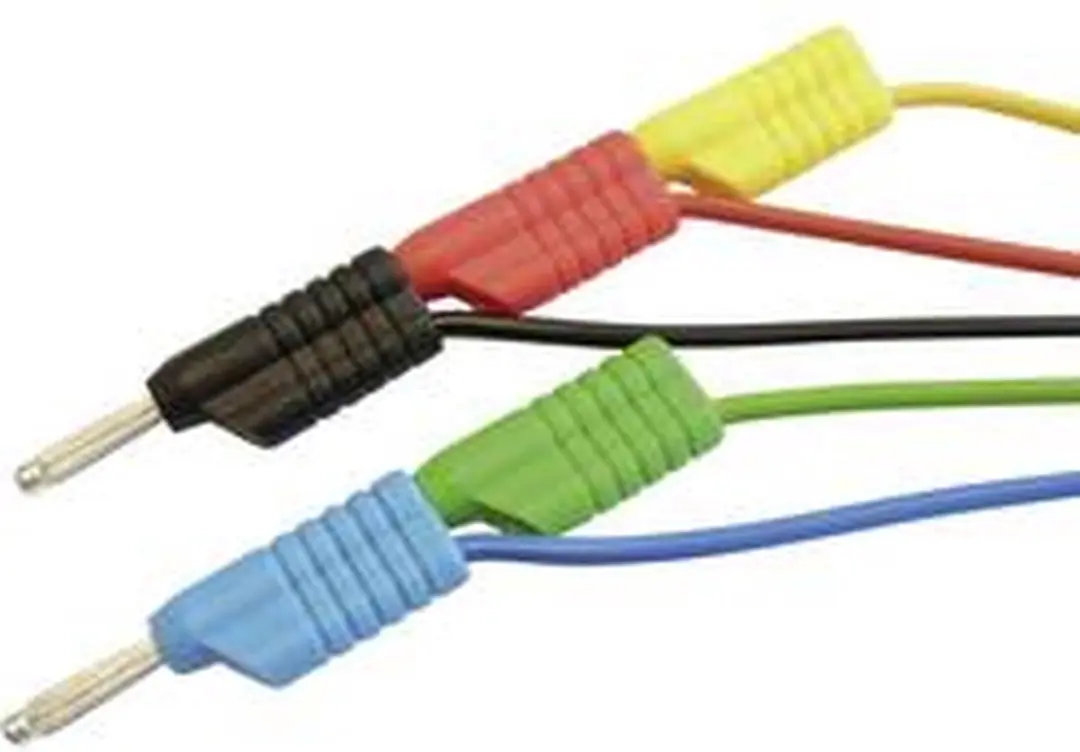 Voltcraft MS 4100S Meetsnoerenset Banaanstekker 4 mm 1 m