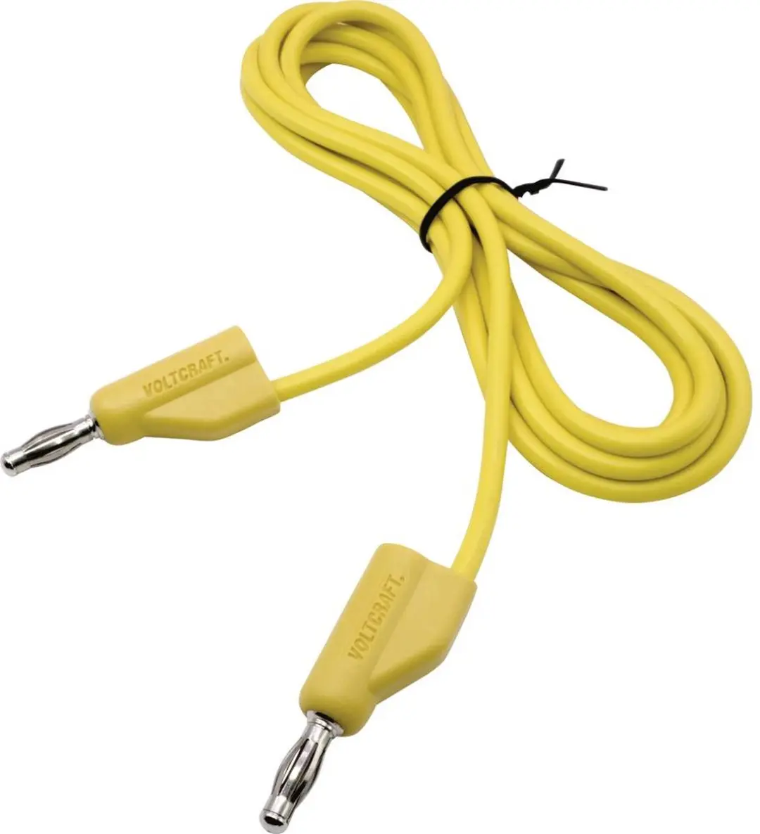 Voltcraft MSB-300 Meetsnoer Banaanstekker 4 mm - 1.50 m - Geel - afbeelding 3 van 5
