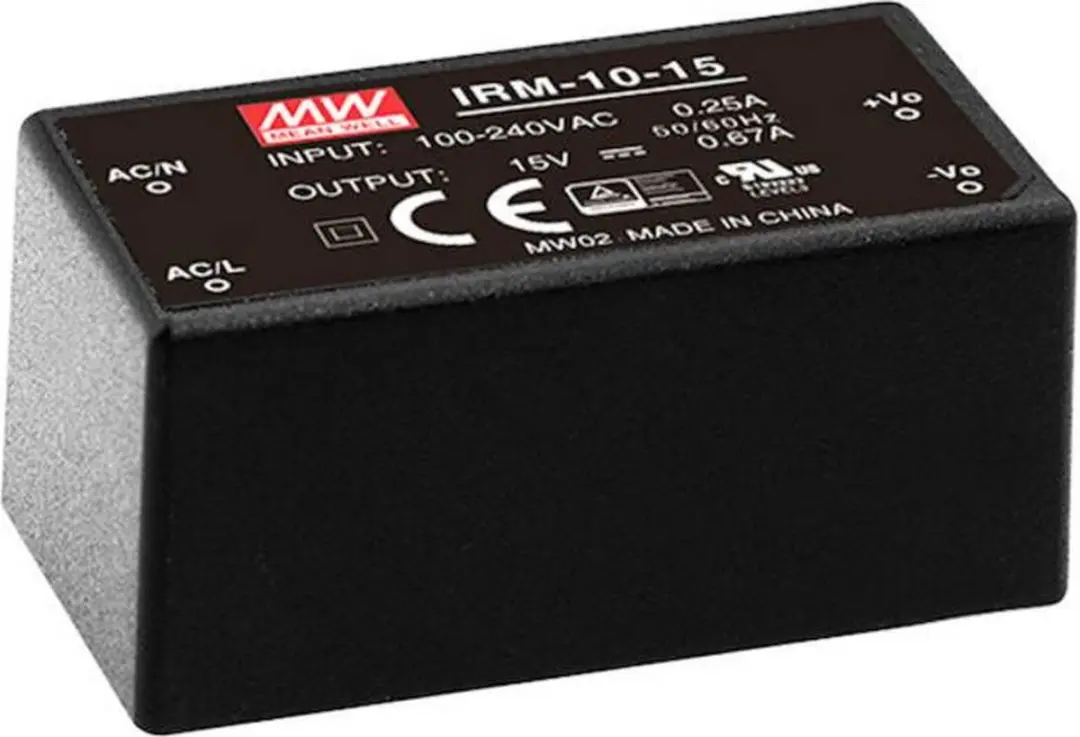 Mean Well IRM-10-5 AC/DC Printvoeding - 5V 2A 10W - afbeelding 4 van 4