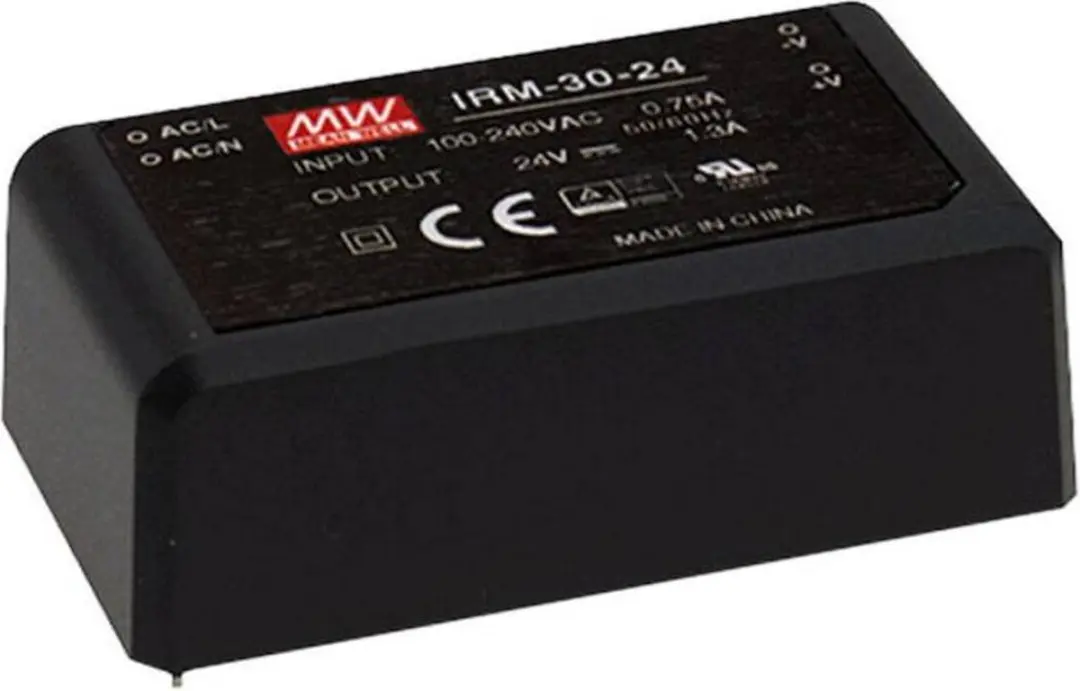 Mean Well IRM-30-24 AC/DC Printvoeding - 24V 31.2W - afbeelding 5 van 5