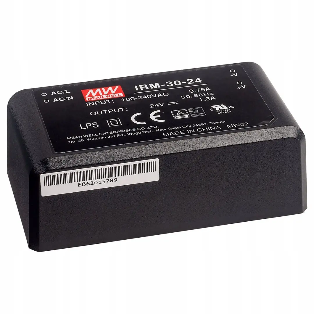 Mean Well IRM-30-24 AC/DC Printvoeding