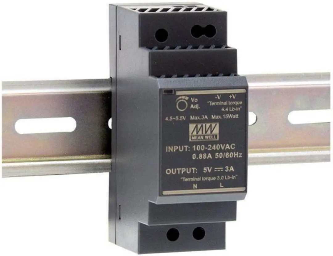 Mean Well HDR-30-12 DIN-rail netvoeding 12 V/DC 2 A 24 W Aantal uitgangen: 1 x I