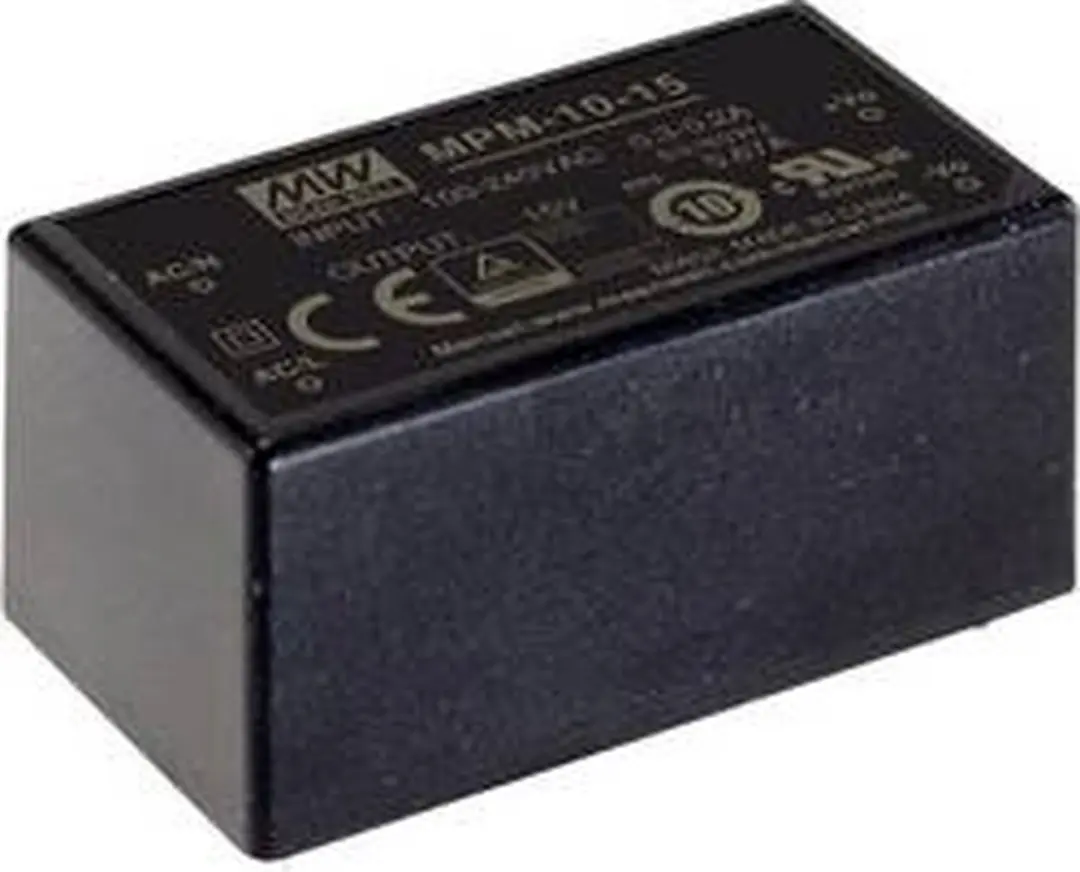 Mean Well MPM-10-5 AC/DC Printnetvoeding