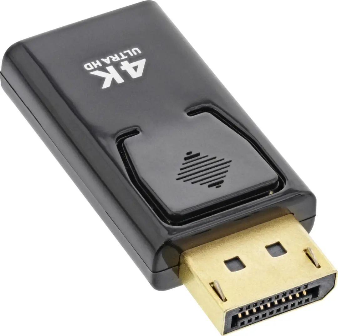 InLine 17198M DisplayPort naar HDMI Adapter 4K - Zwart - afbeelding 3 van 5