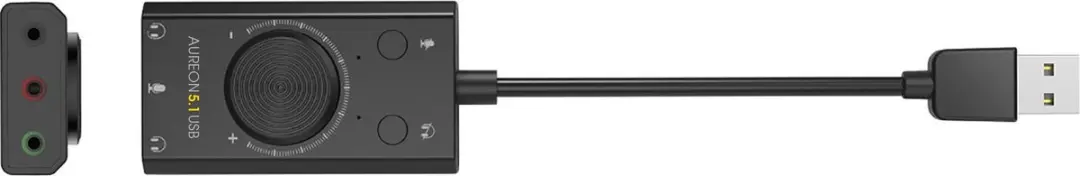 Terratec Aureon 5.1 USB Geluidskaart - Zwart - afbeelding 4 van 5