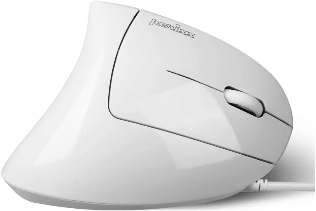 Perixx PERIMICE-513 W Ergonomische Muis - Wit - afbeelding 2 van 4
