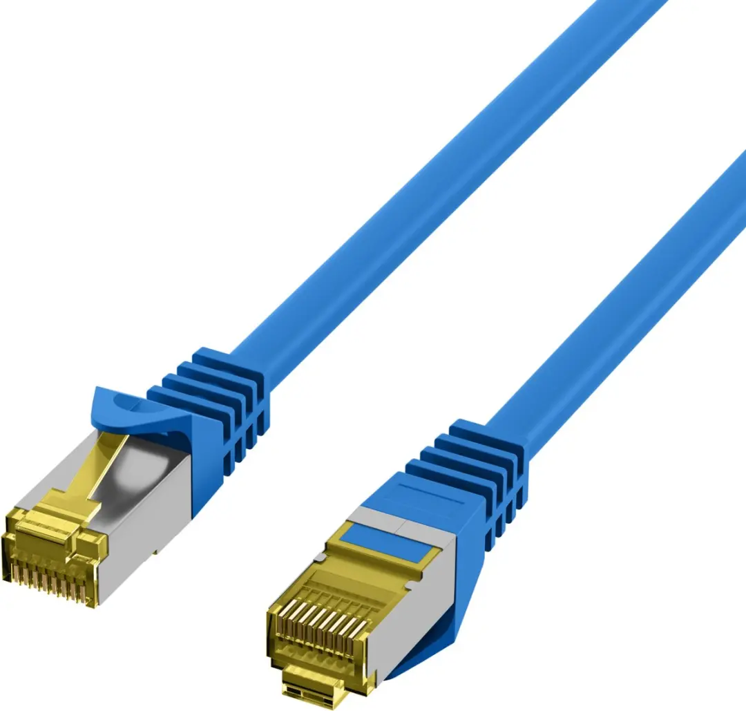 EFB Elektronik MK7001.0,15BL Netwerkkabel Cat6a - Blauw - afbeelding 2 van 4