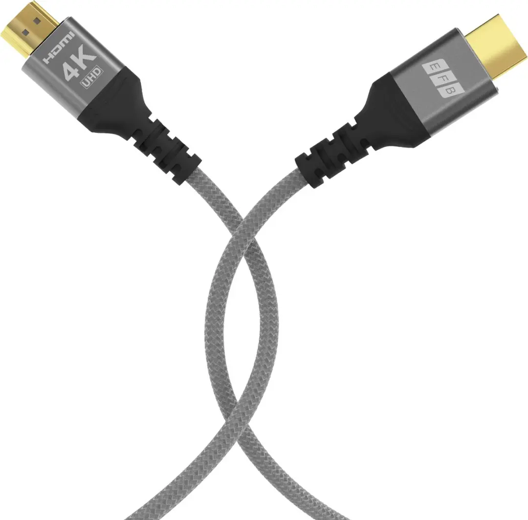 EFB Elektronik HDMI-20-00004 HDMI kabel 3m - Grijs - afbeelding 4 van 4