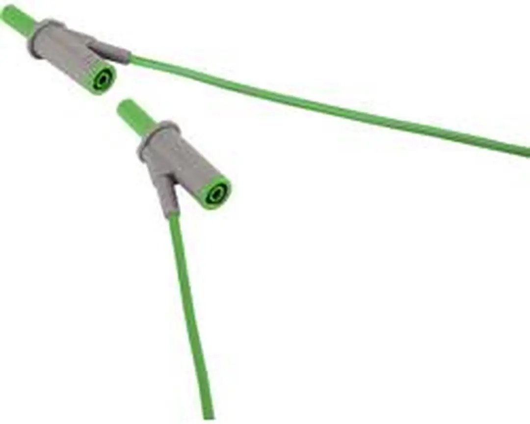 Voltcraft MSB-501 Veiligheidsmeetsnoer 4mm - 2,00m - Groen - afbeelding 4 van 5