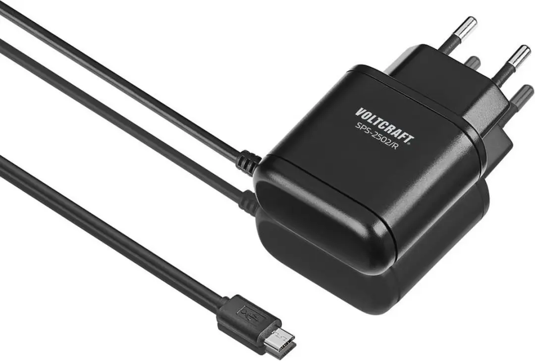 Voltcraft SPS-2502/R Stekkernetvoeding - 2500mA Micro-USB - afbeelding 6 van 6