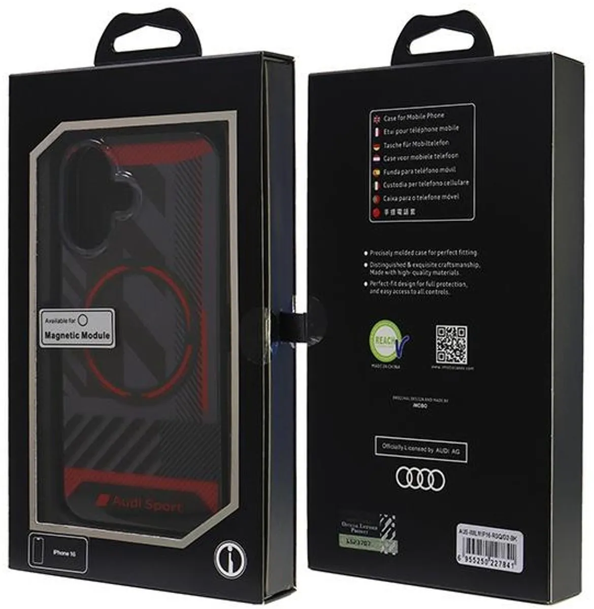 Audi Iml Sport MagSafe Hoesje iPhone 16 6.1 - Transparent - afbeelding 2 van 6