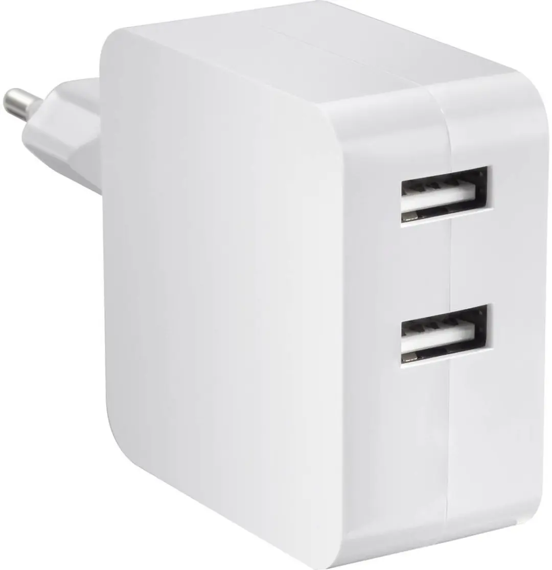 Voltcraft SPS-2400/2+WH-N USB-oplader 24W 2x USB-A