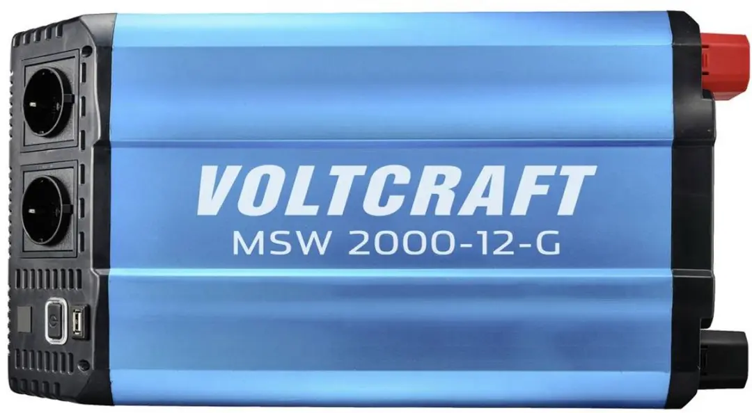 Voltcraft MSW 2000-12-G Omvormer - 2000W 12V/DC - 230V/AC - afbeelding 3 van 4