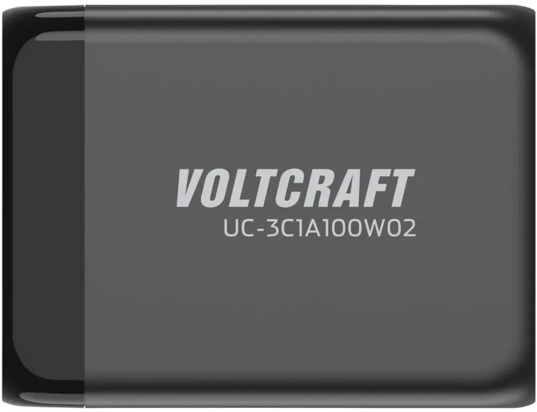 Voltcraft UC-3C1A100W02 USB-oplader 100W - Zwart - afbeelding 4 van 4
