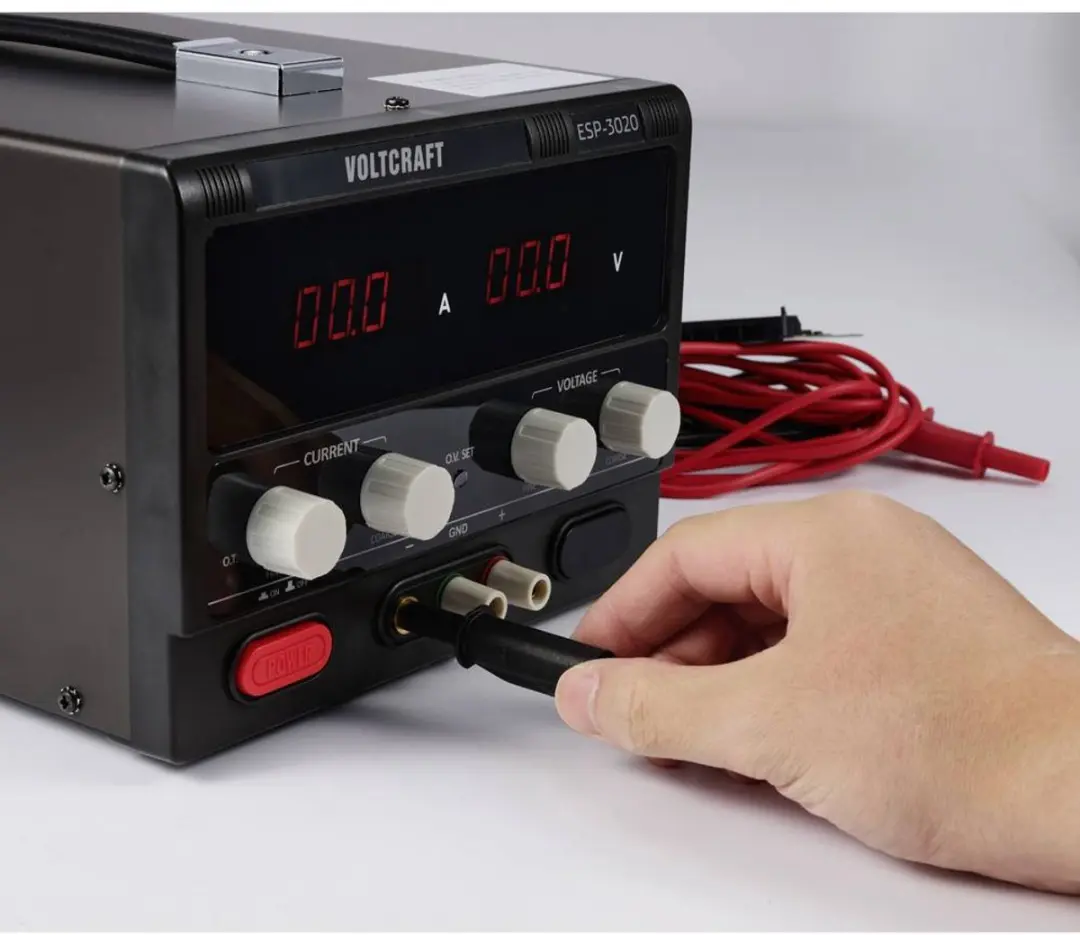 Voltcraft MSB-532 Meetsnoer - 4 mm, 2 m - Zwart - afbeelding 2 van 3